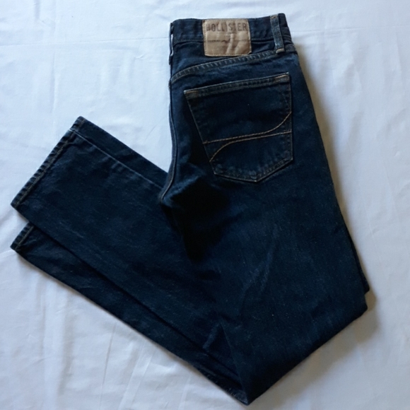 NWOT Hollister Blue Jeans 1922 Button Fly - Picture 1 of 5